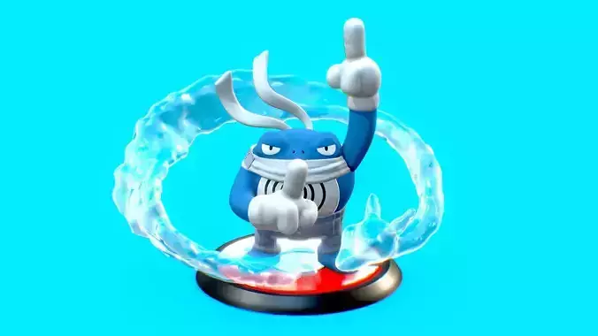 Zabuza Poliwrath - 3D print