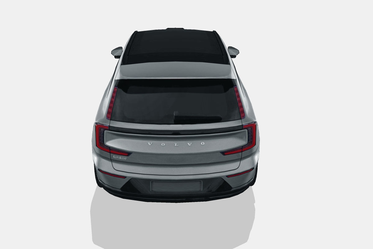 Volvo EX90 2024 Low-poly 3D model_9