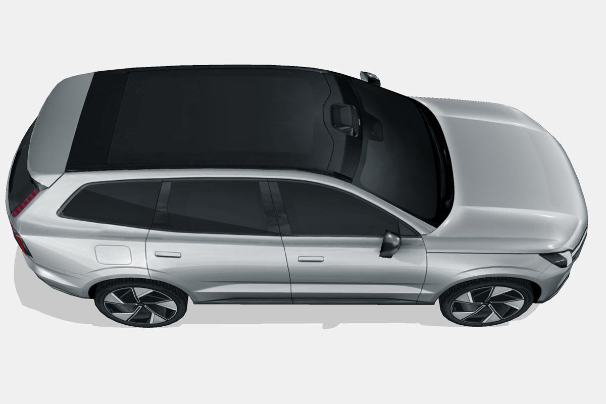 Volvo EX90 2024 Low-poly 3D model_13