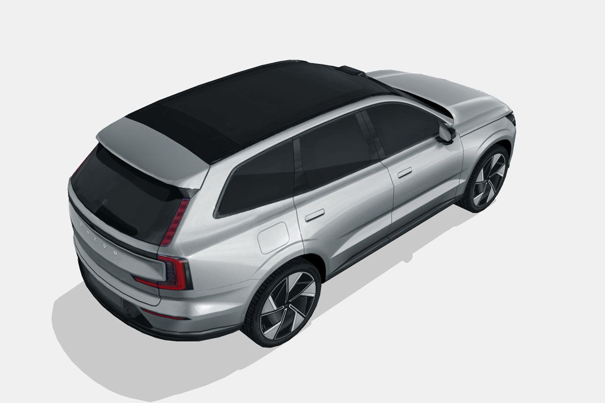 Volvo EX90 2024 Low-poly 3D model_12