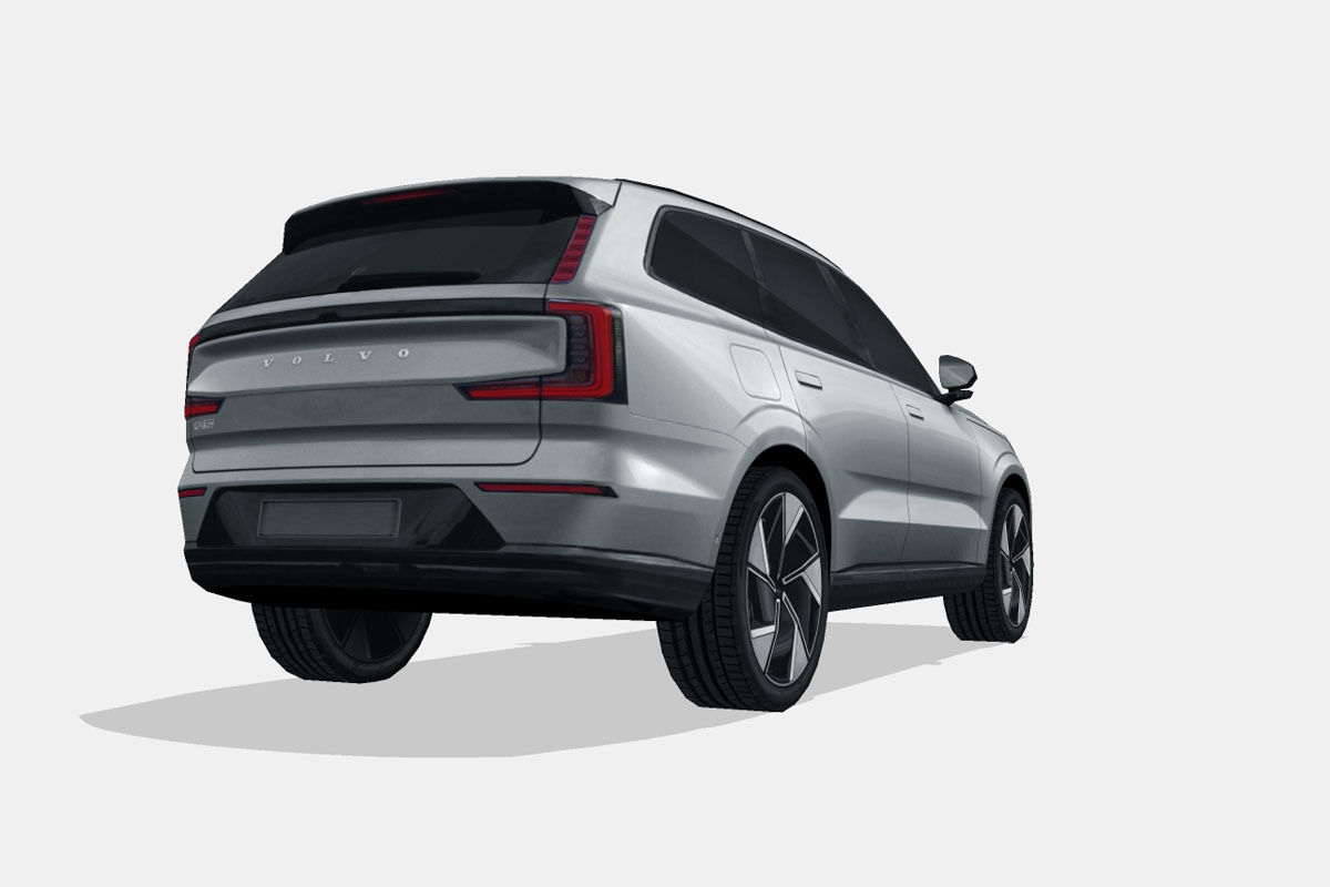 Volvo EX90 2024 Low-poly 3D model_11
