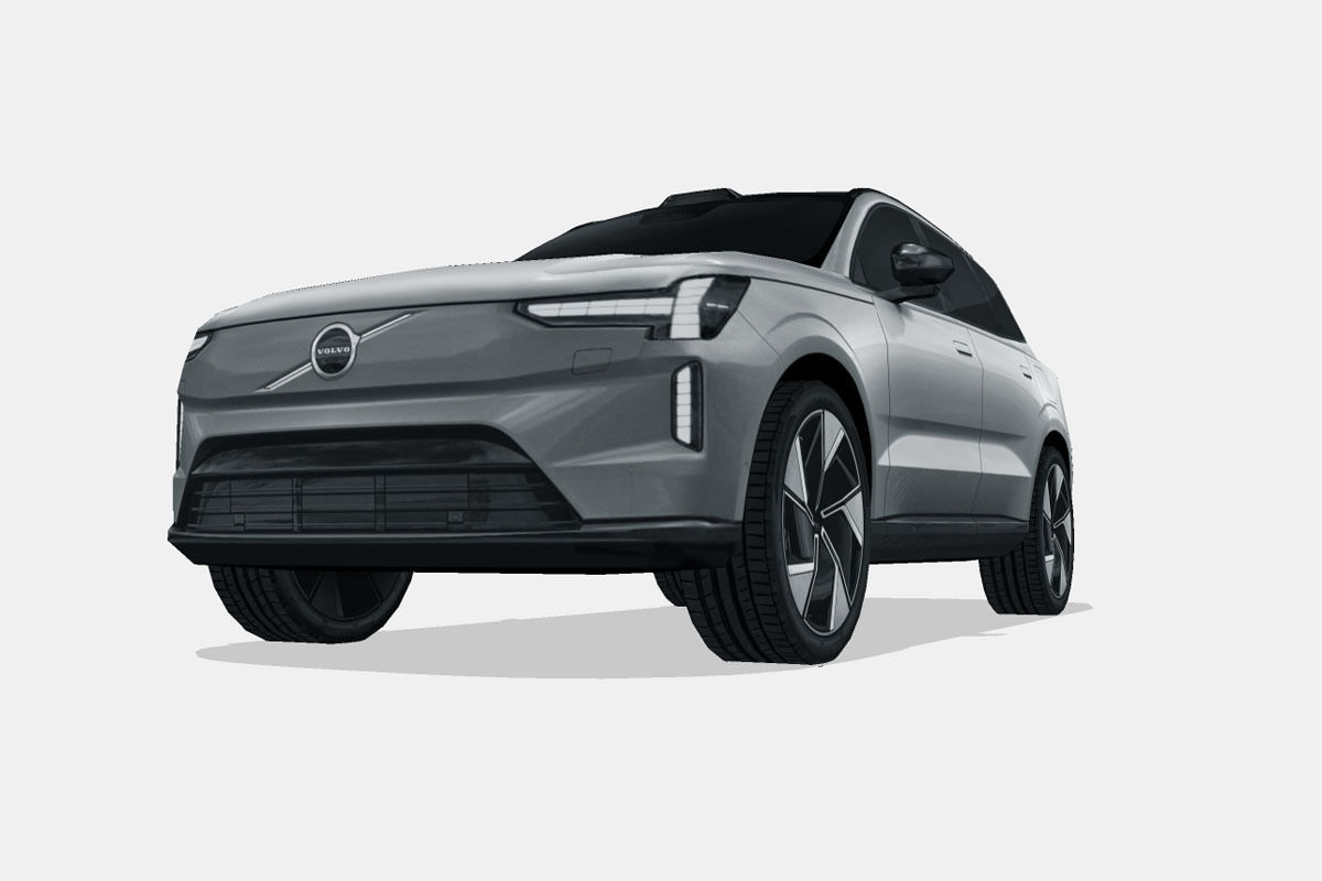 Volvo EX90 2024 Low-poly 3D model_4