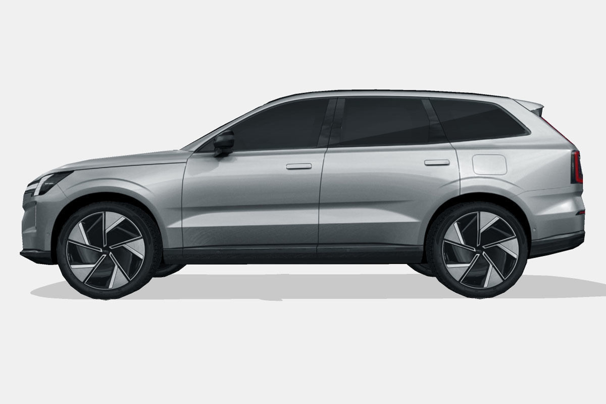 Volvo EX90 2024 Low-poly 3D model_6