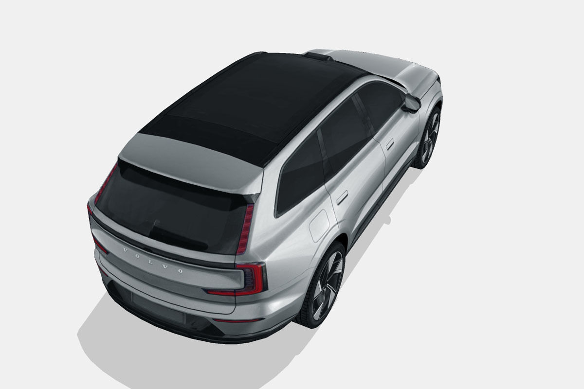 Volvo EX90 2024 Low-poly 3D model_10