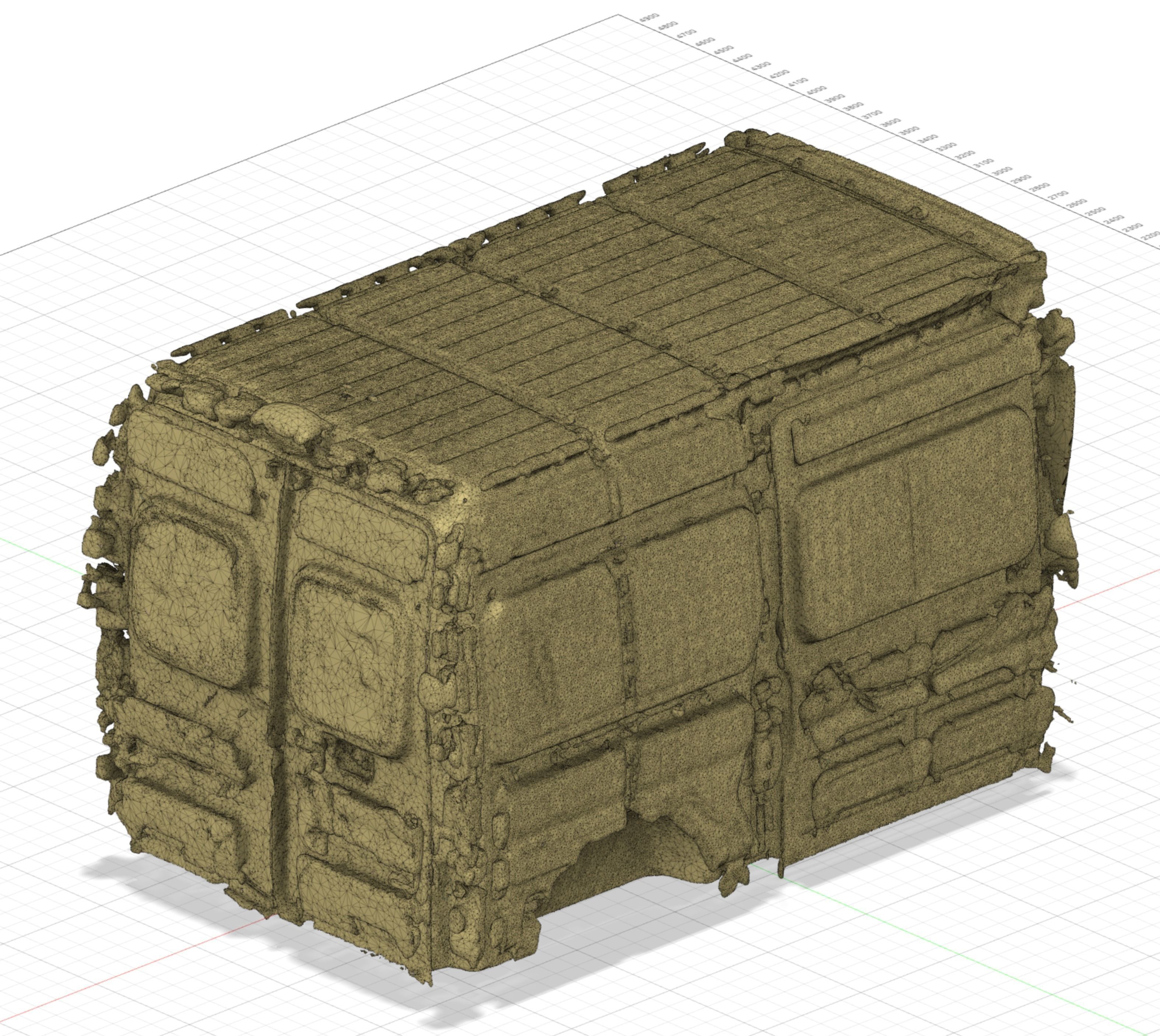 Ducato L2H2 2012 interior 3D-Model 3D model_4