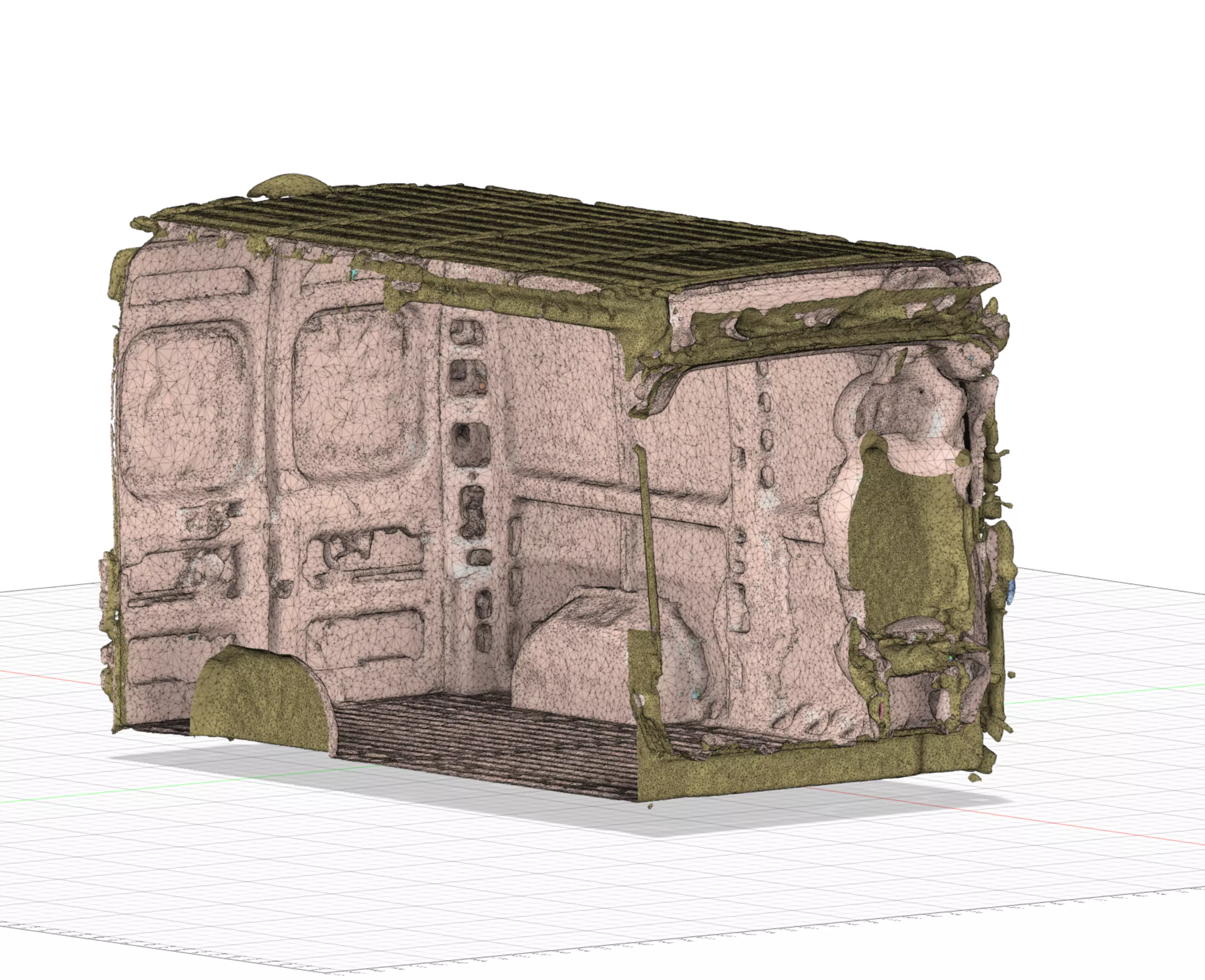 Ducato L2H2 2012 interior 3D-Model 3D model_0