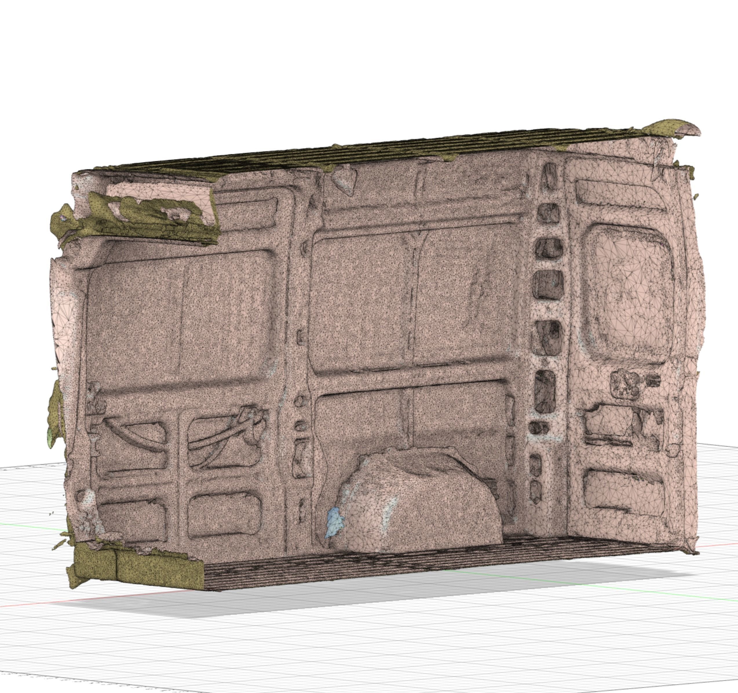 Ducato L2H2 2012 interior 3D-Model 3D model_1