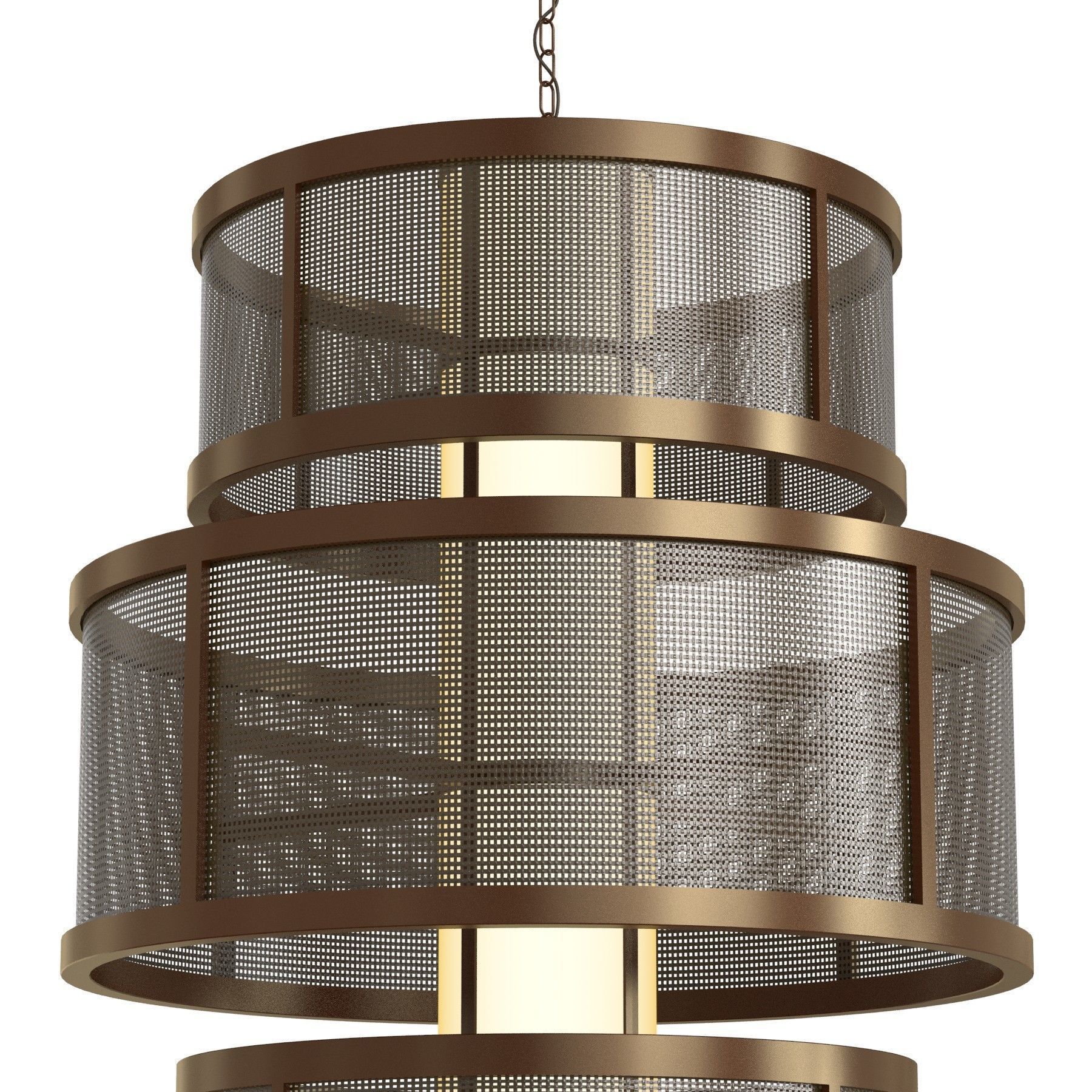 Sotao chandelier by Romatti 3D model_4