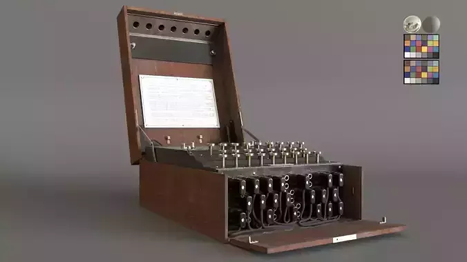 Enigma Machine - Former German military communication equipment 