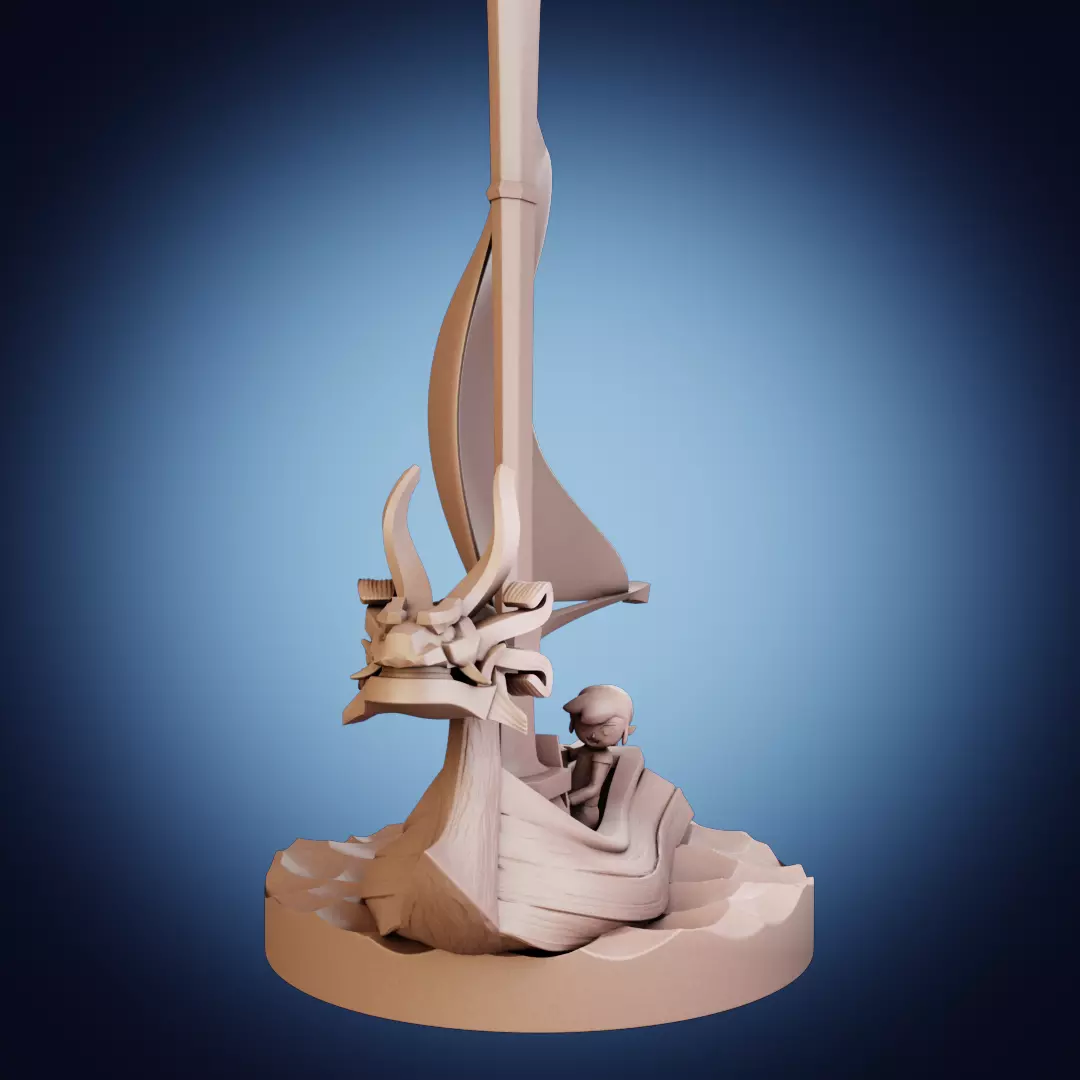 Zelda - King of Red Lions 3D print model_0