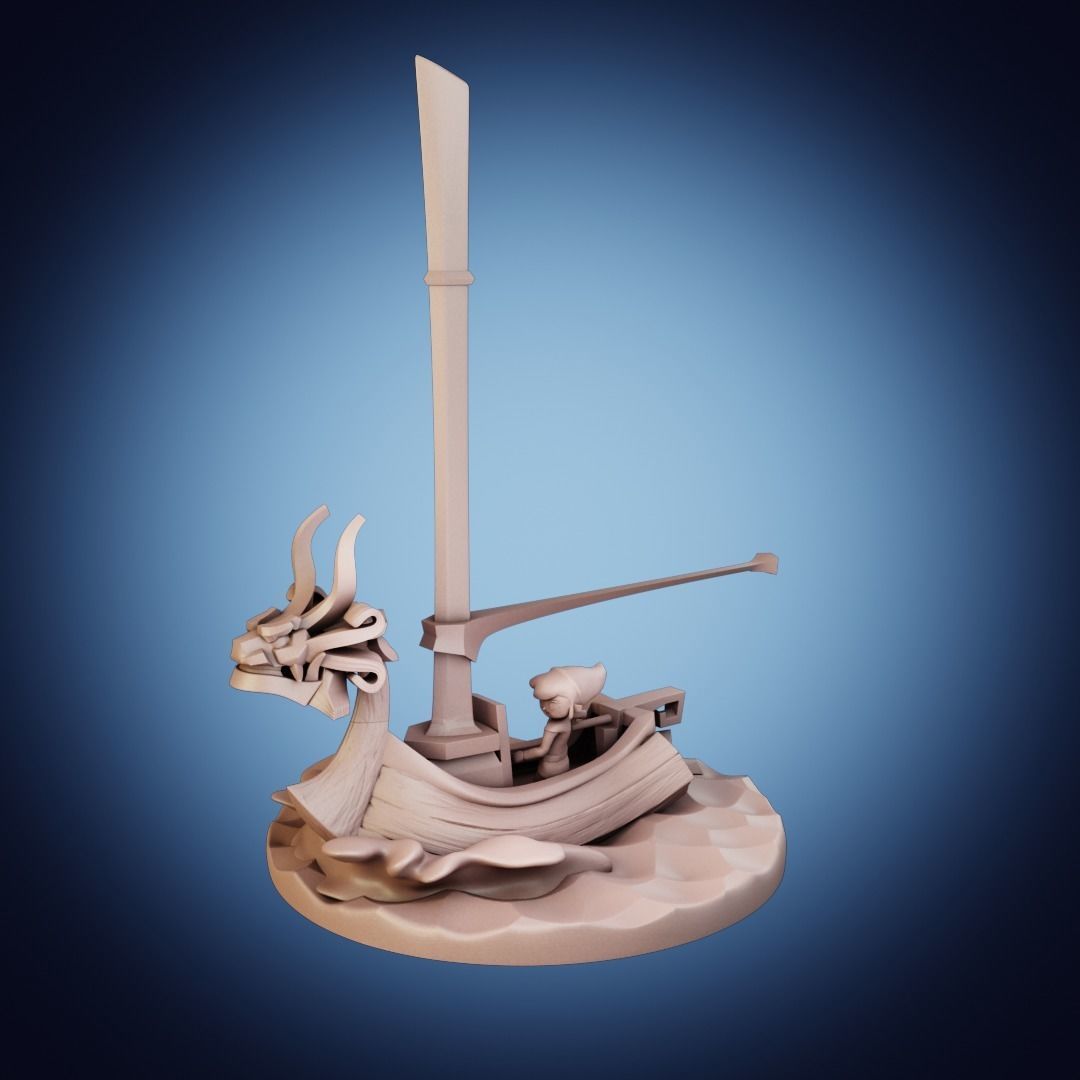 Zelda - King of Red Lions 3D print model_12