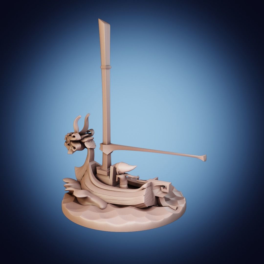 Zelda - King of Red Lions 3D print model_14