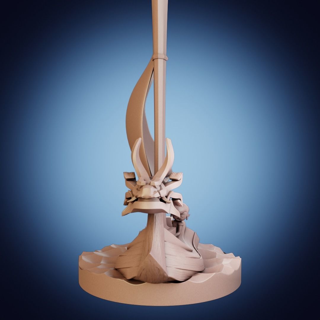 Zelda - King of Red Lions 3D print model_9