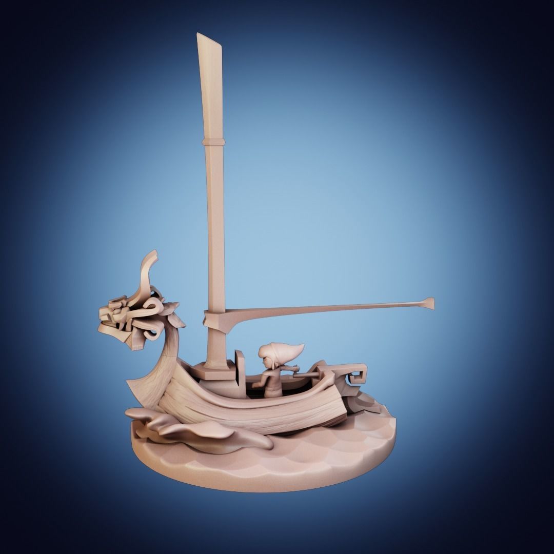 Zelda - King of Red Lions 3D print model_13