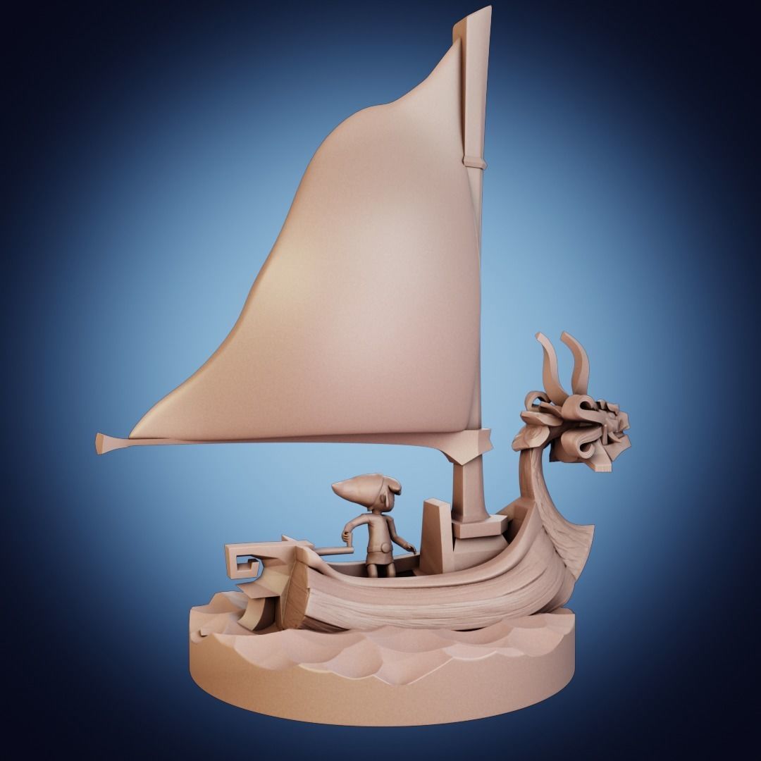 Zelda - King of Red Lions 3D print model_6