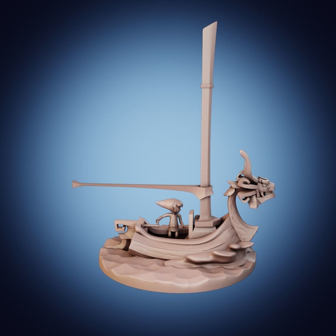 Zelda - King of Red Lions 3D print model_17
