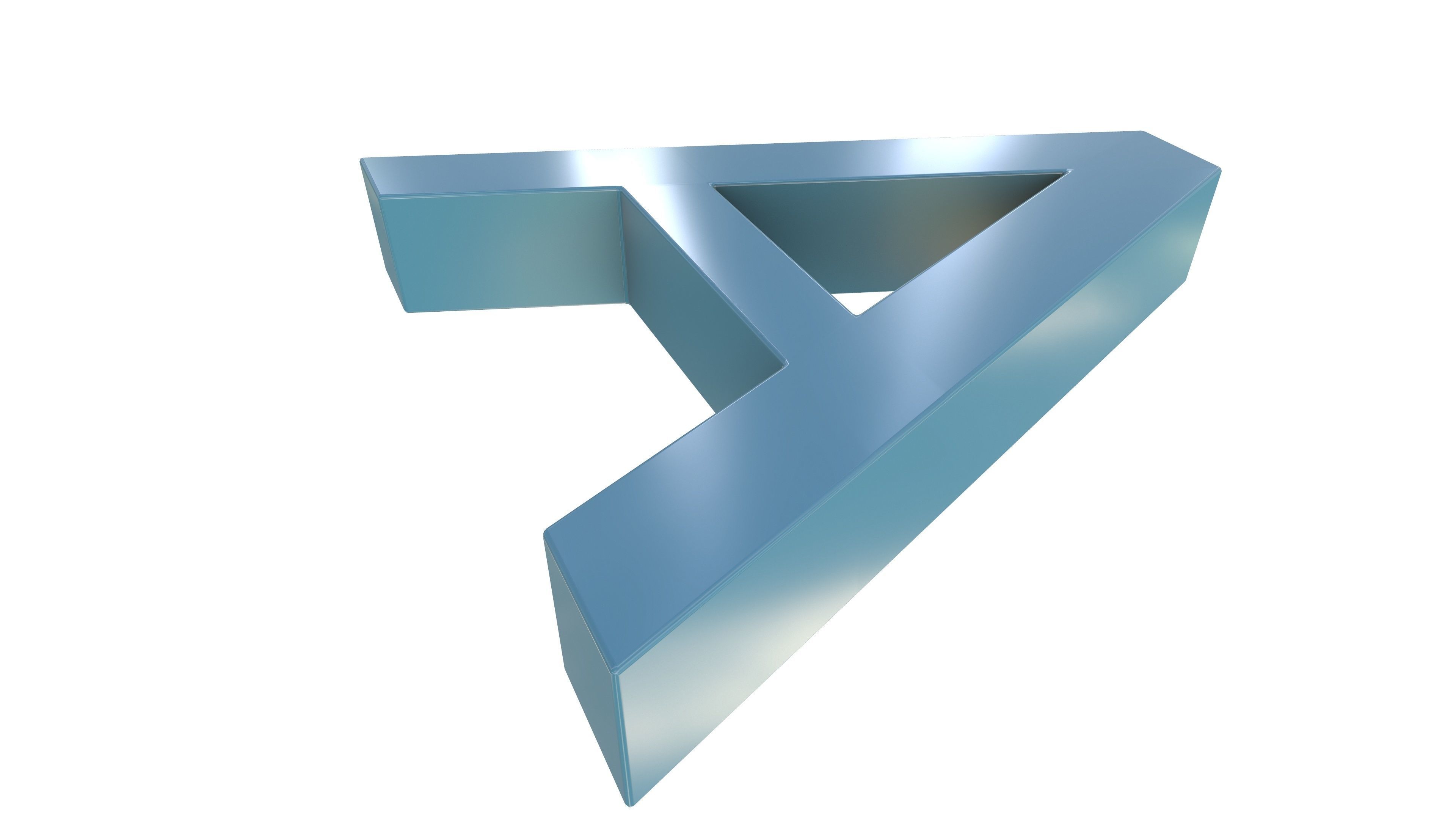 A Plastic Bench 3D Model AR VR PBR 3D model_3