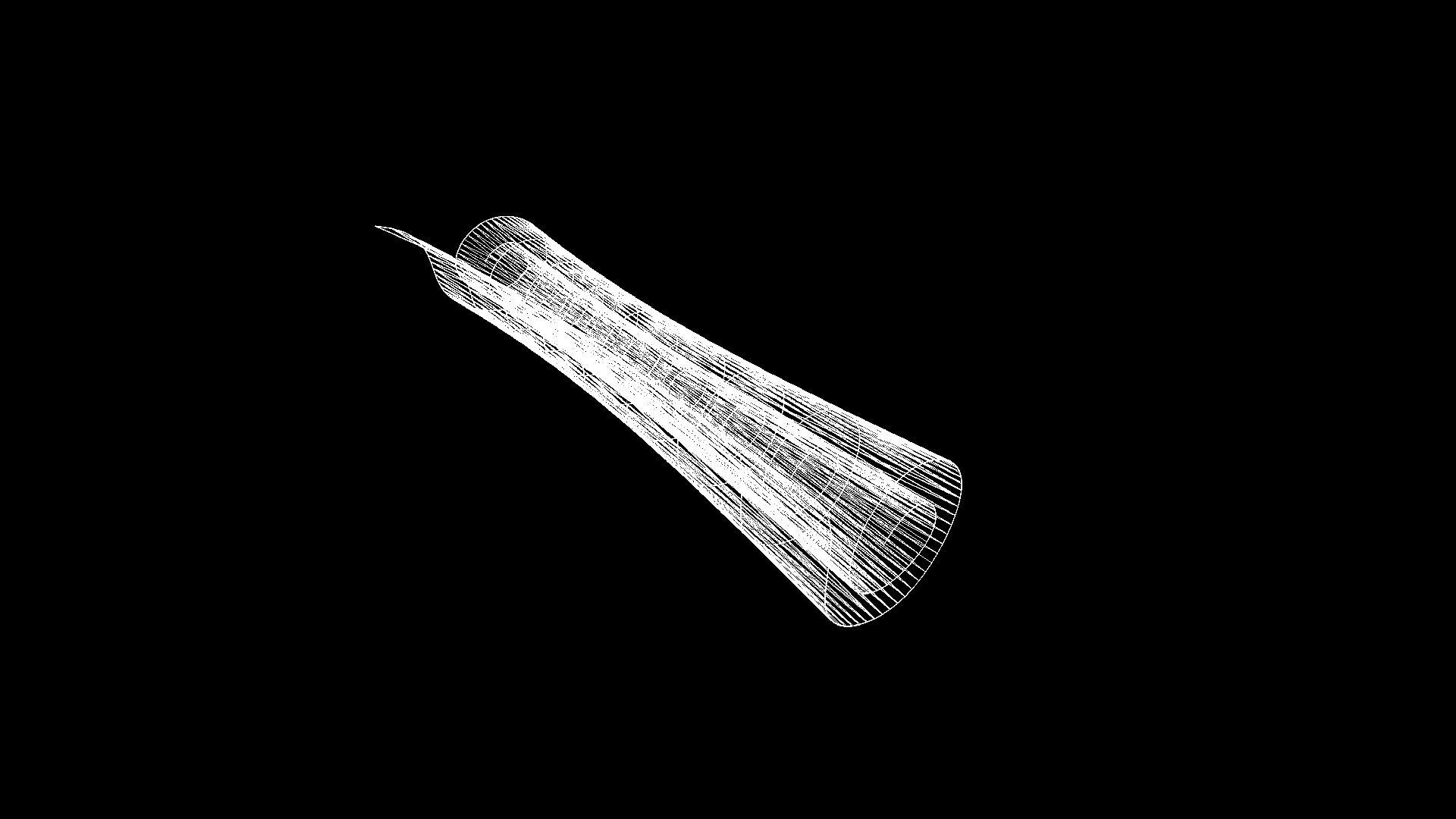 Victorian study room - library interior Low-poly 3D model_54