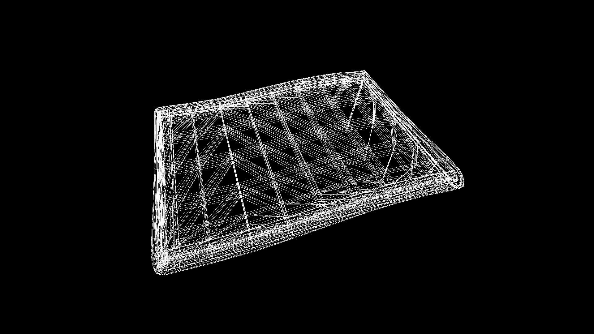 Victorian study room - library interior Low-poly 3D model_53