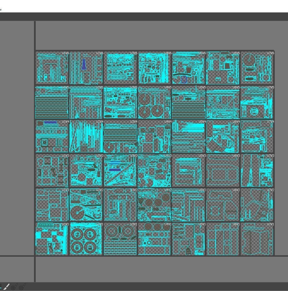 HIMARS Low-poly 3D model_35