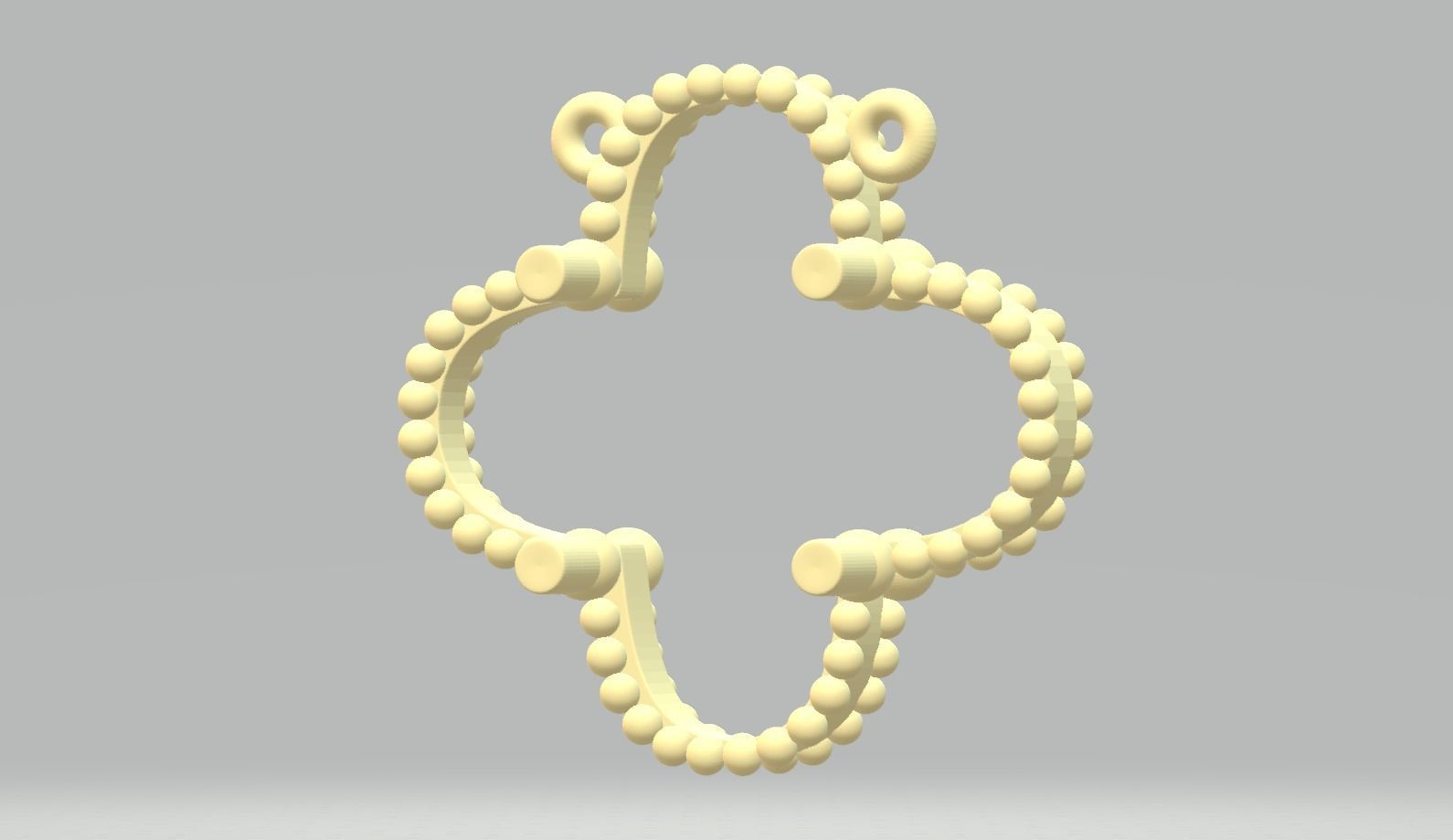 Wire pendant 3D print model_2