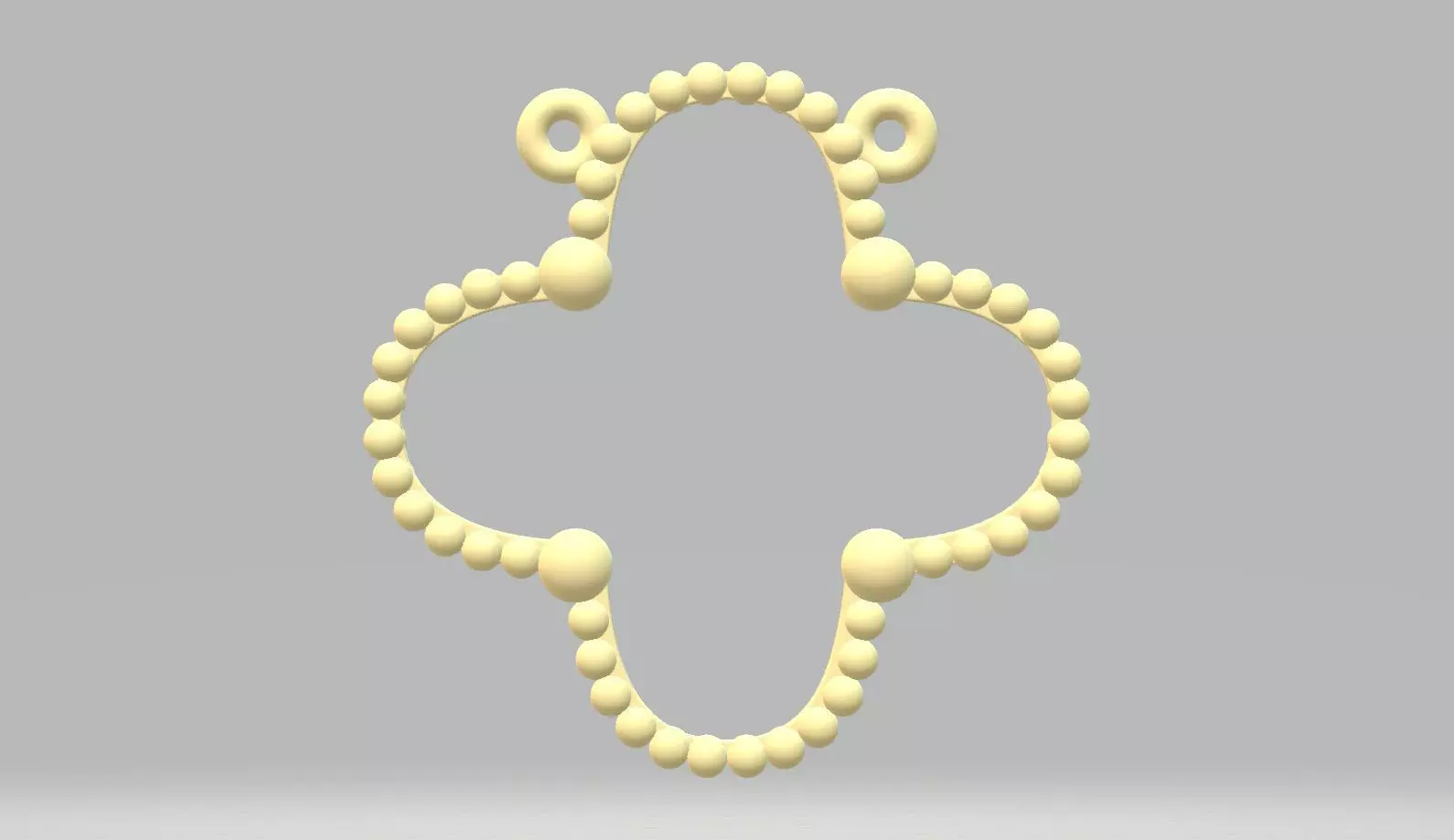 Wire pendant 3D print model_0