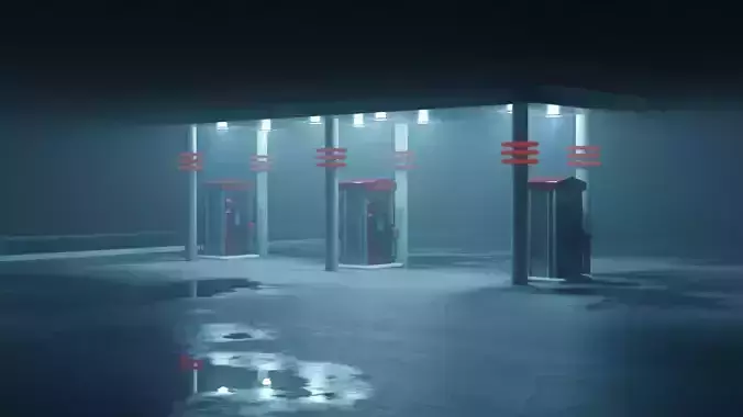 Gas station