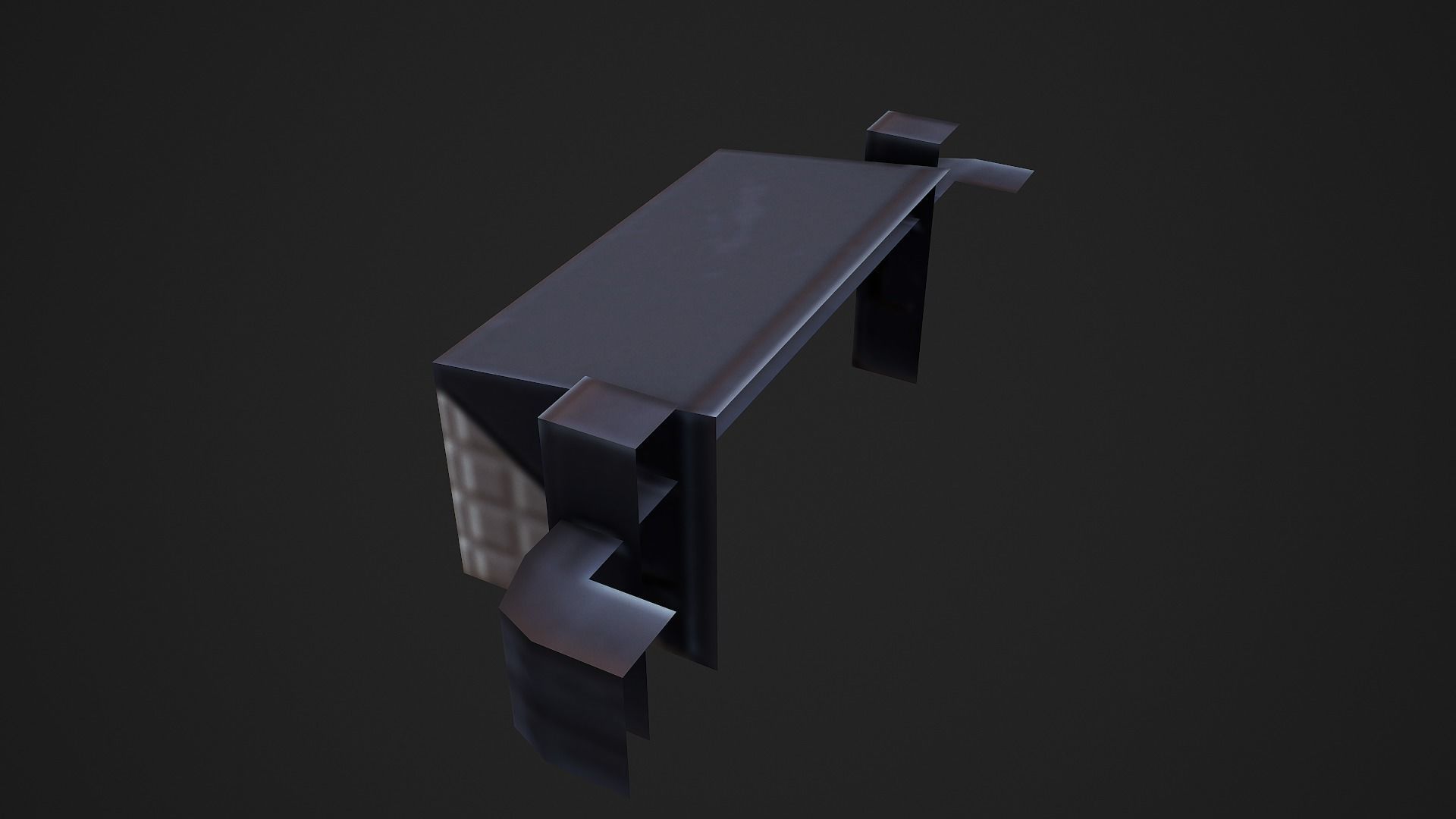 Wall Lamp - Low Poly Game Ready Low-poly 3D model_5