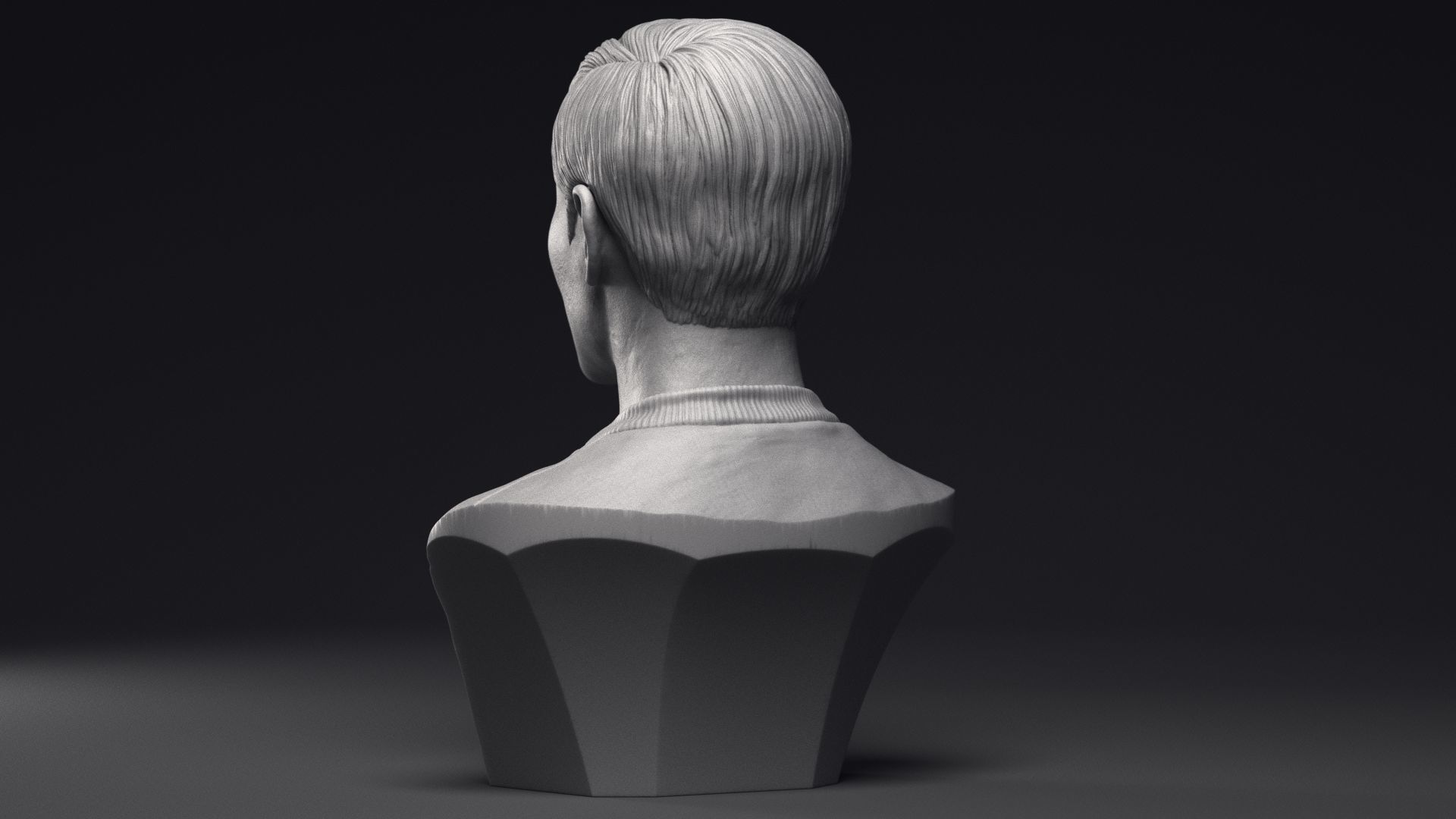 George Takei as Hikaru Sulu Bust Printable 3D Model 3D print model_18