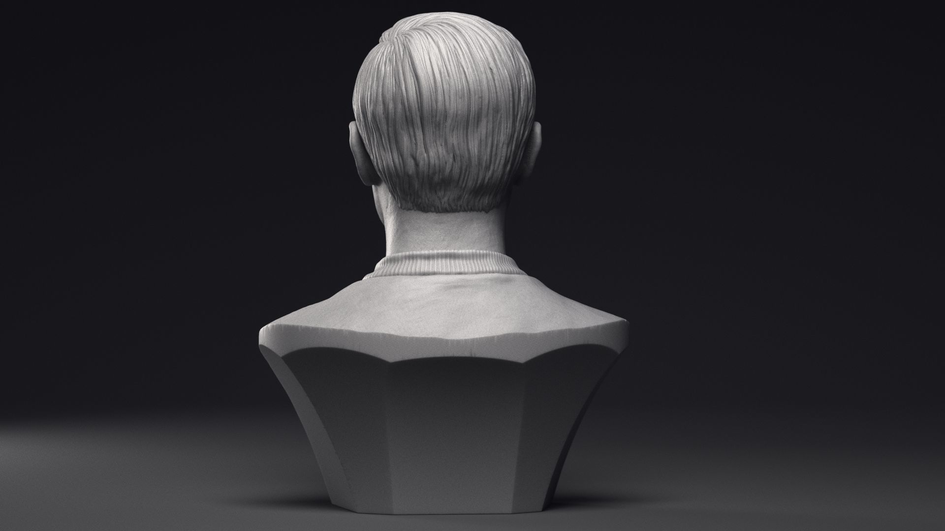 George Takei as Hikaru Sulu Bust Printable 3D Model 3D print model_19