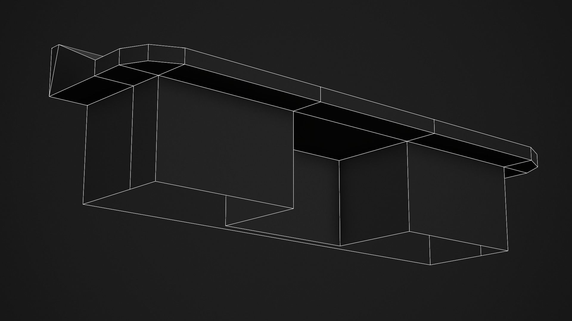 Control Panel - Low Poly Game Ready Low-poly 3D model_10