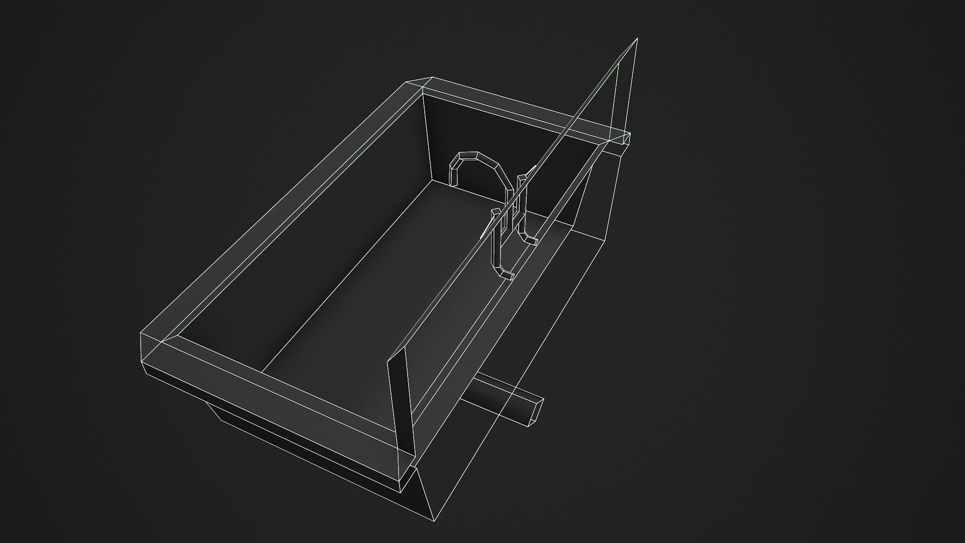 Metal Sink - Low Poly Game Ready Low-poly 3D model_11