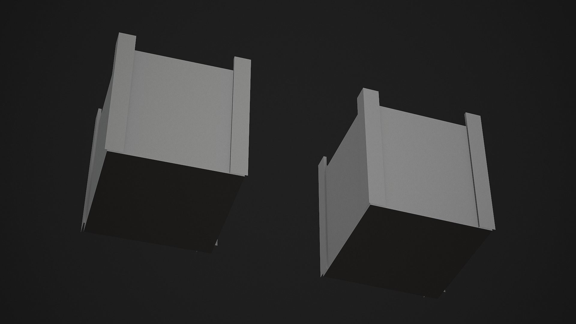 Metal Container - Low Poly Game Ready Low-poly 3D model_8