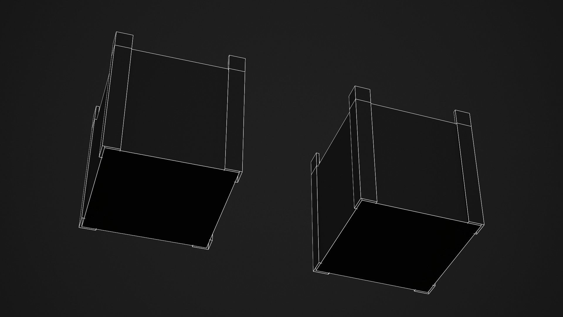 Metal Container - Low Poly Game Ready Low-poly 3D model_9