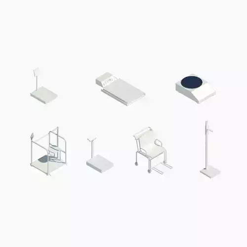 Scales - Pack of revit families 3D model