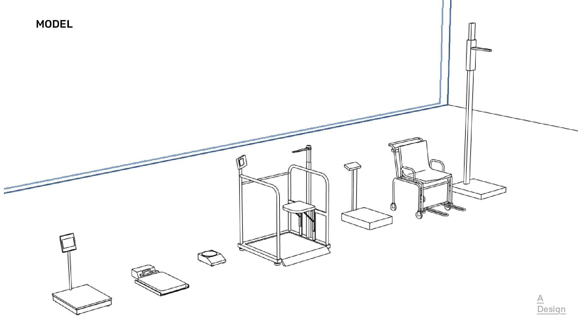 Scales - Pack of revit families 3D model_7