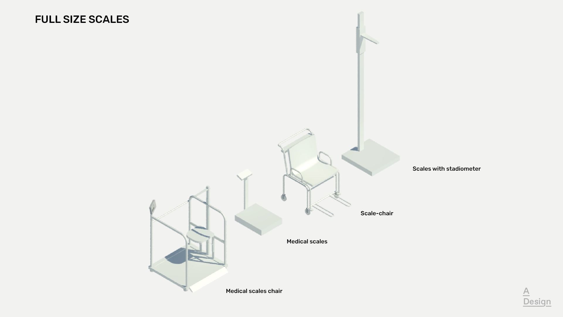 Scales - Pack of revit families 3D model_3