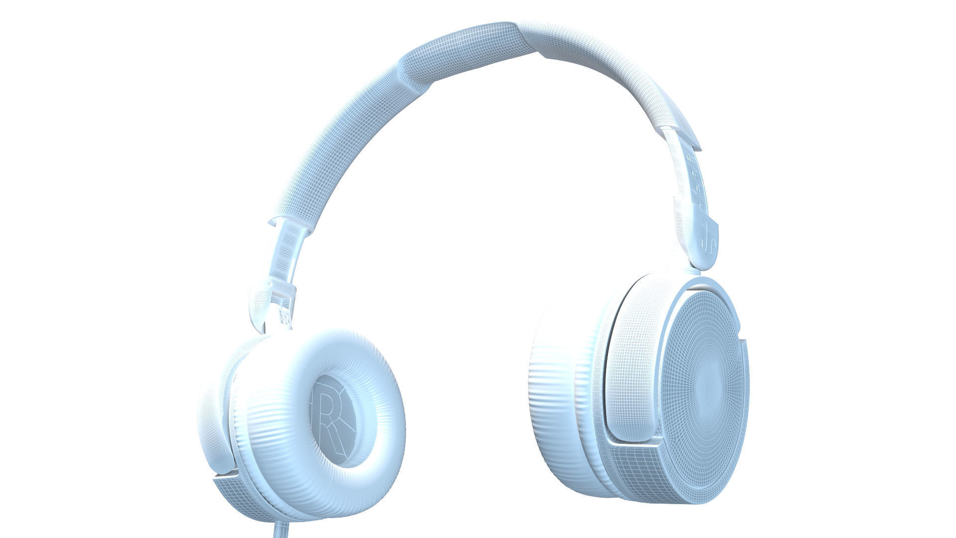 Headphones 3D model_9
