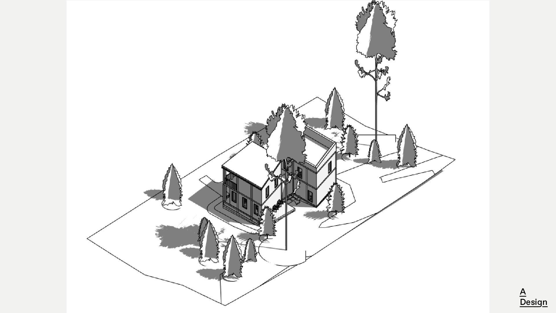 Two houses - Revit 3D model_8
