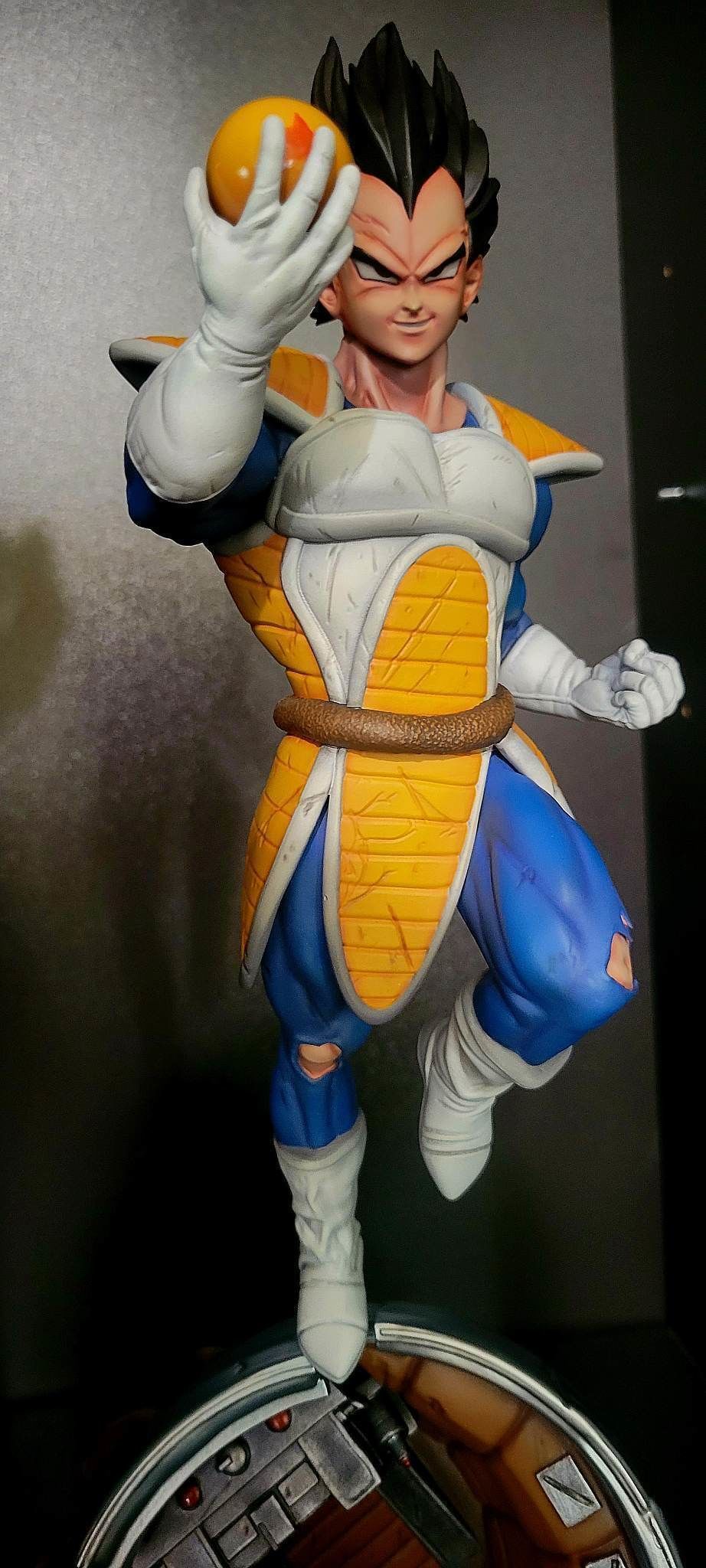 VEGETA REAL  ON CAPSULE  3D print model_1