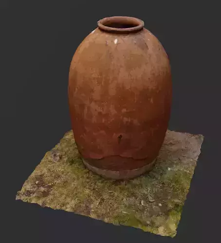 Photoscanned Jar PBR