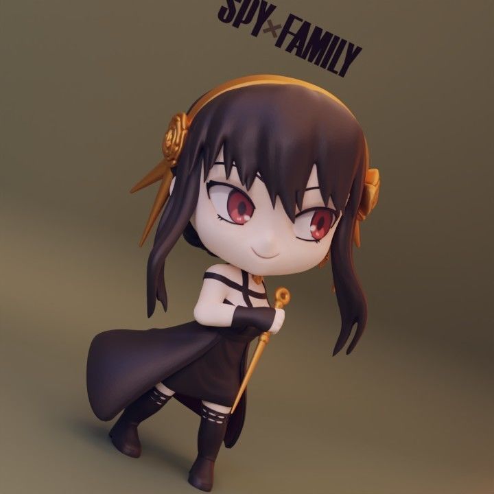 Yor Forger - Spy x Family 3D print model_1