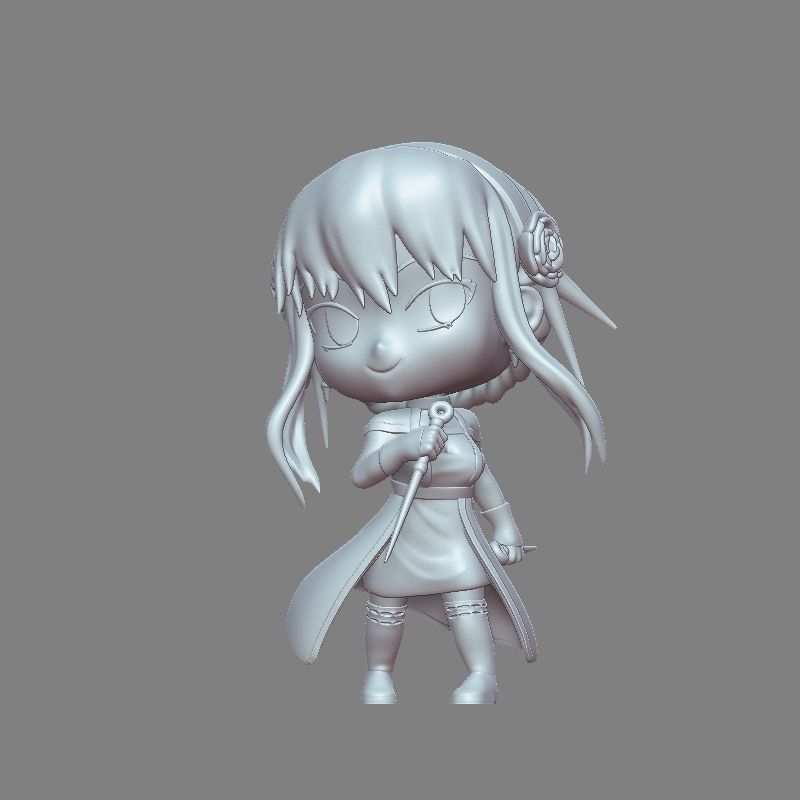 Yor Forger - Spy x Family 3D print model_3