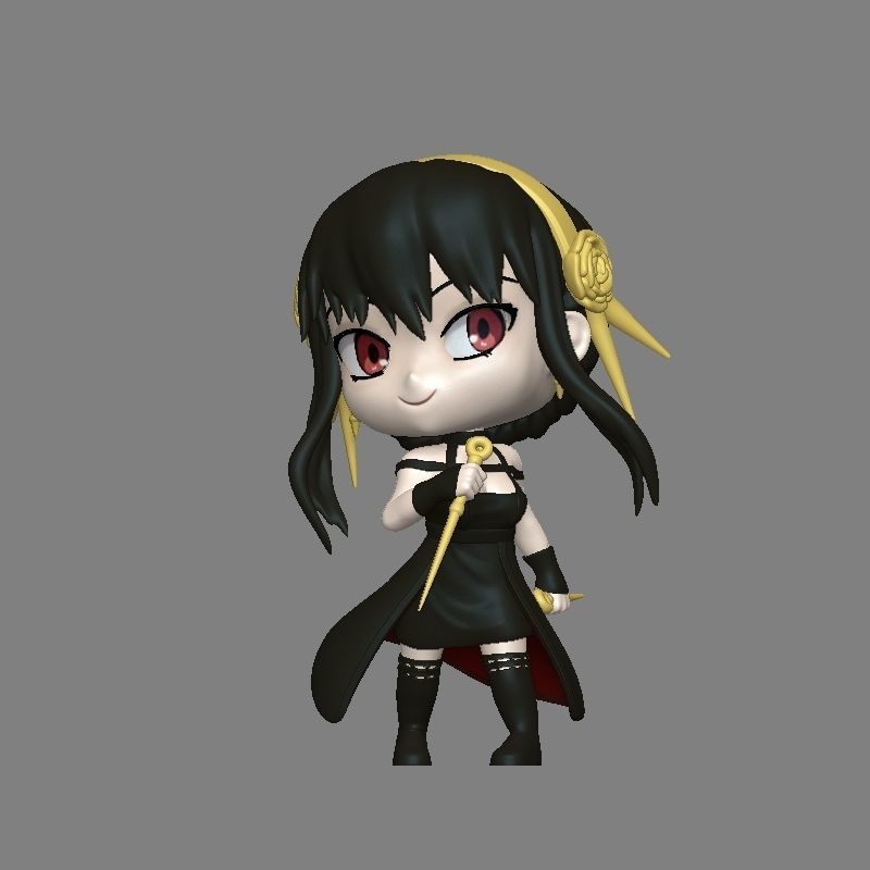 Yor Forger - Spy x Family 3D print model_2