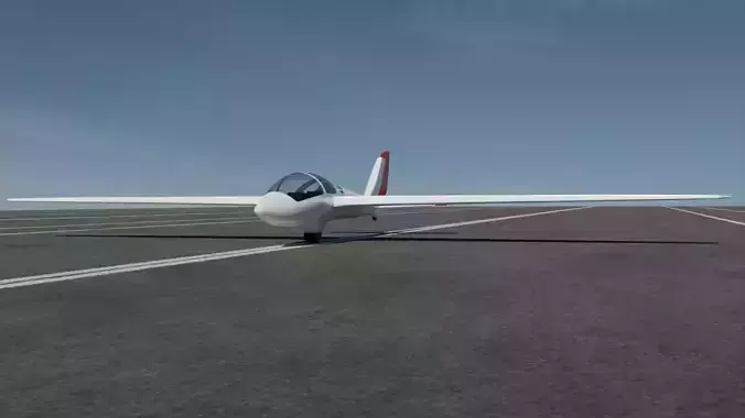 Glider  3D model