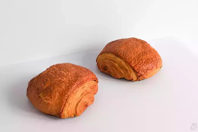 Pain au Chocolat 3D model