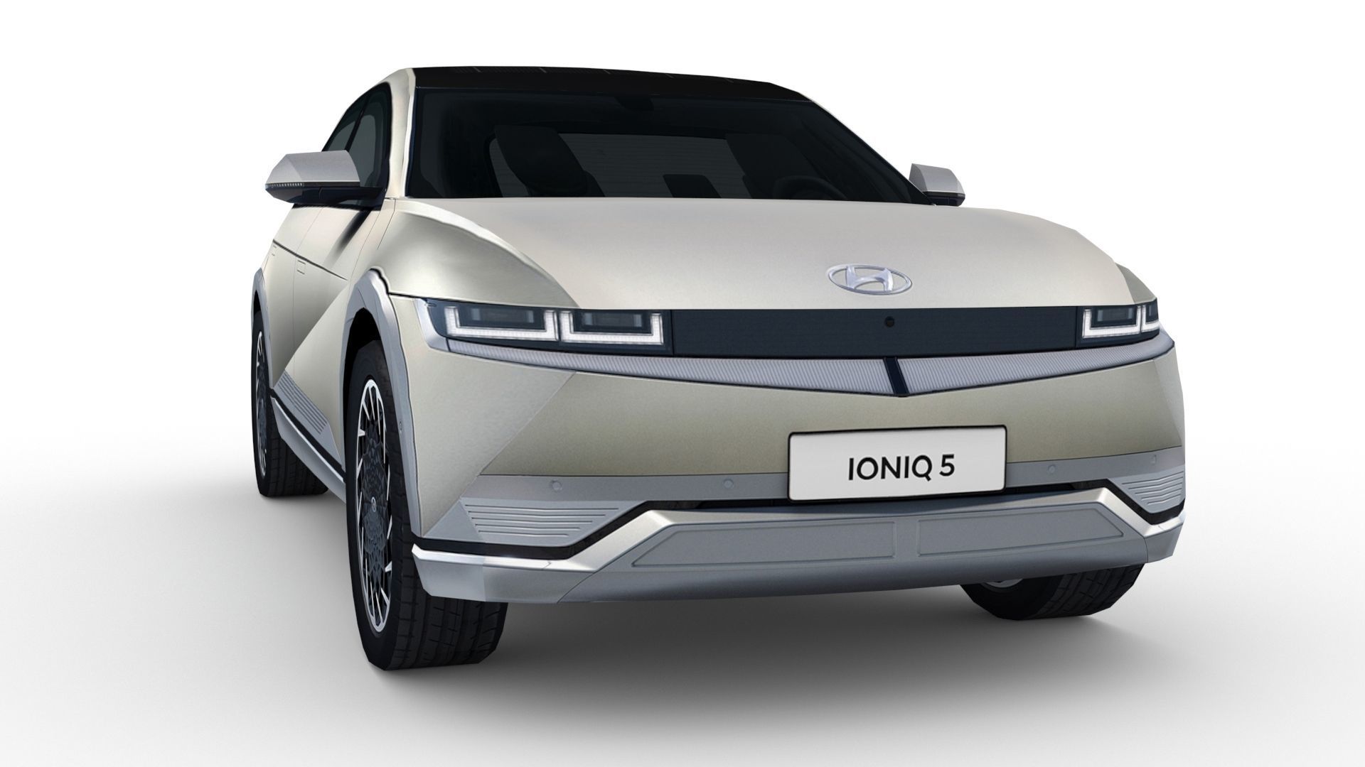 Hyundai Ioniq 5 2022 Low-poly 3D model_1