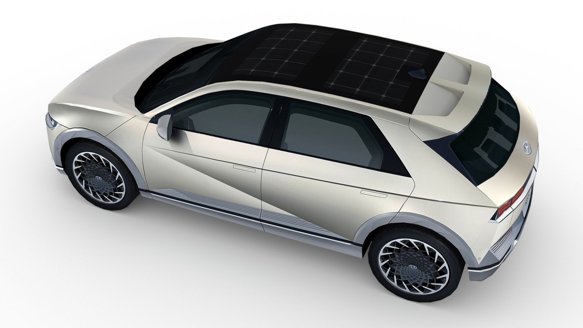 Hyundai Ioniq 5 2022 Low-poly 3D model_6