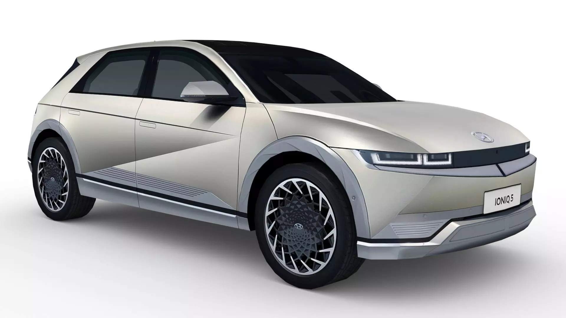 Hyundai Ioniq 5 2022 Low-poly 3D model_0