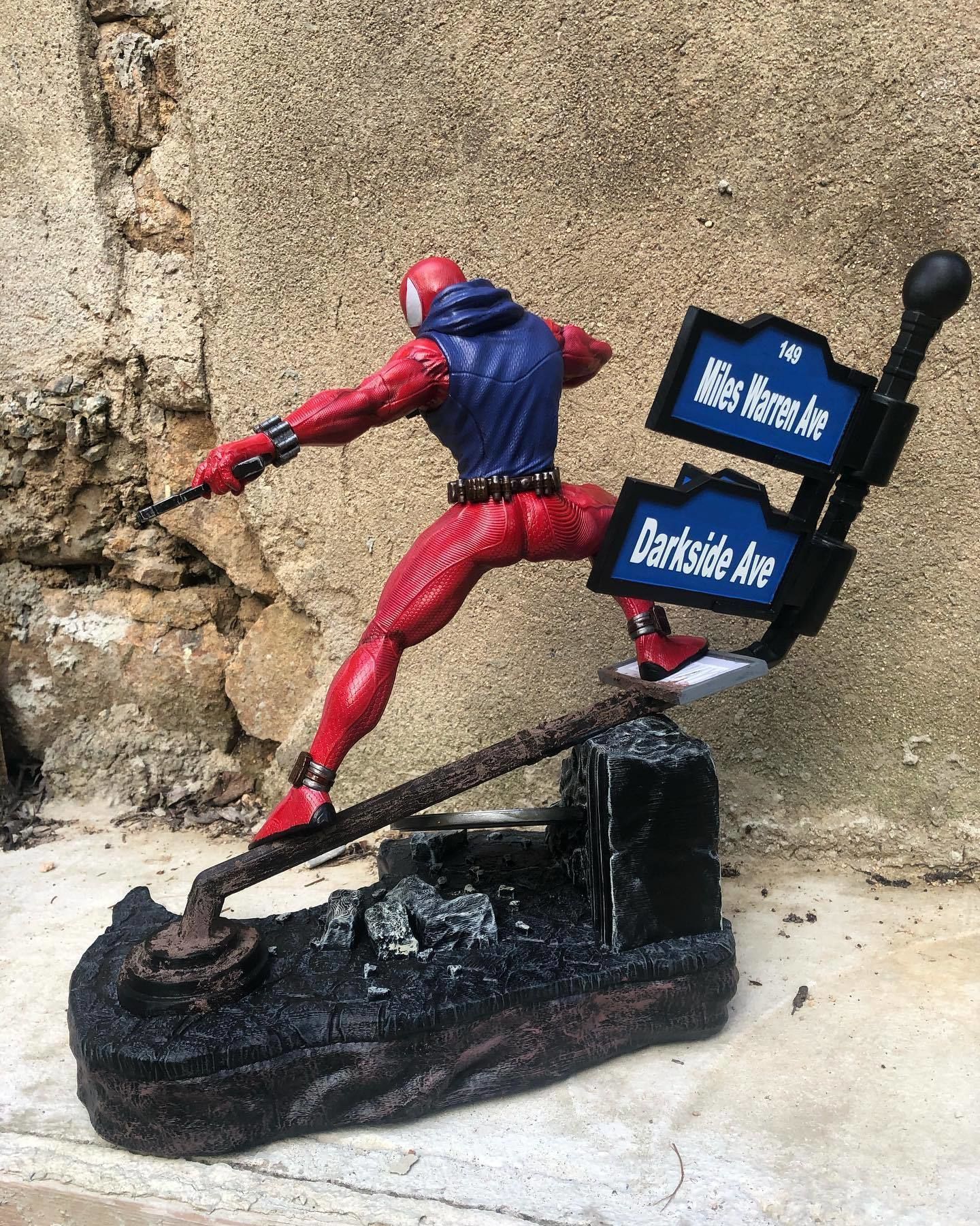 SCARLET SPIDER  3D print model_4